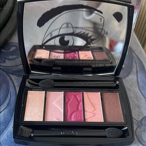 New with box Lancome Rose Fusion shadow palette Pink and Brown Shades